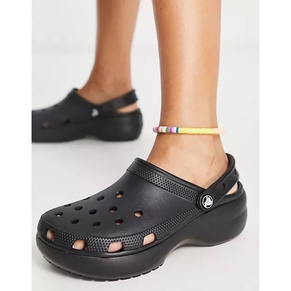 Crocs platform clogs